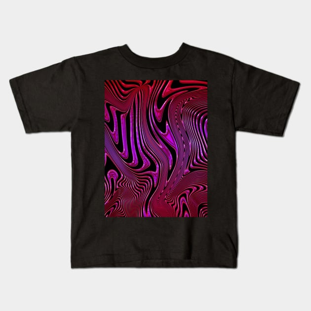 Melt VI Kids T-Shirt by Sinmara